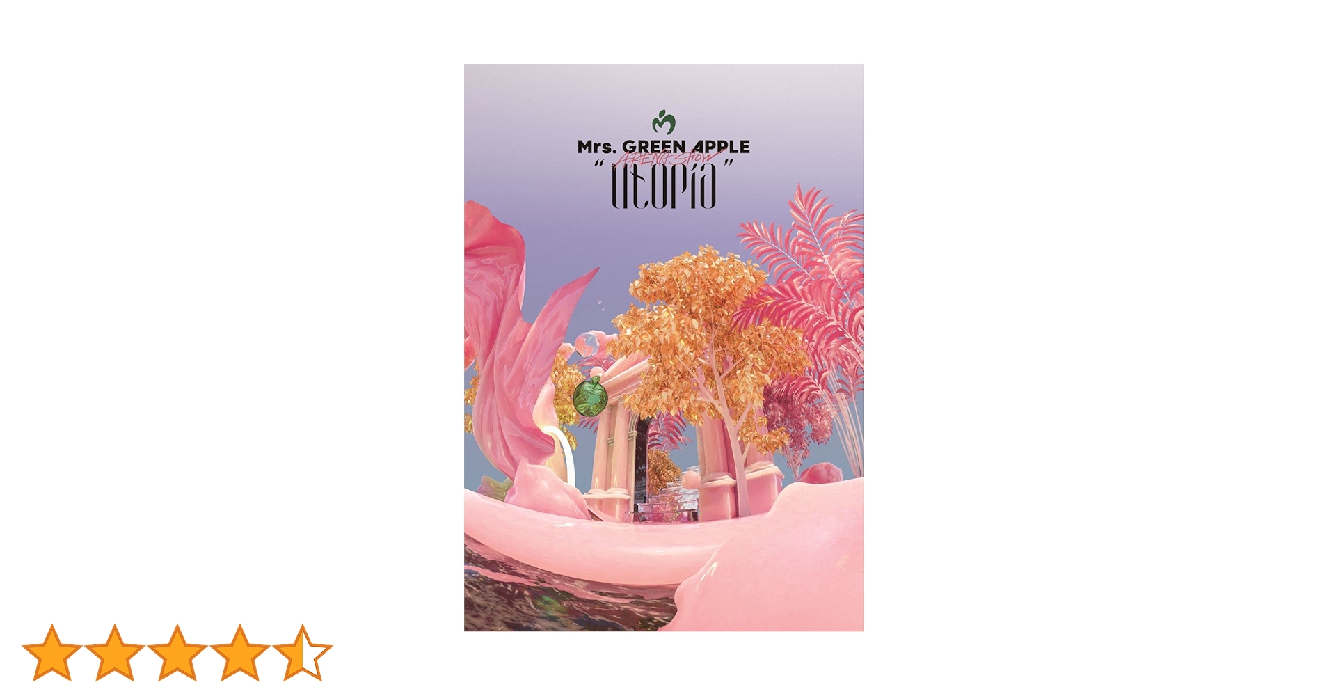 ◆ミセス◆Mrs.GREEN APPLE Utopia 初回限定版2枚組 Amazon.co.jp: 【Amazon.co.jp限定】ARENA SHOW “Utopia” (初回限定盤